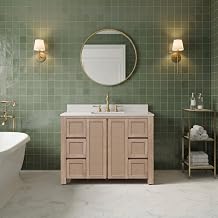 Belmont 48 in. Single Sink Pre-Assembled Transitional Style Bathroom Vanity