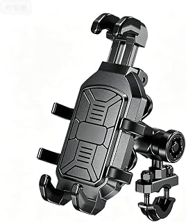 Motorcycle Phone Mount for SWM Superdual 600 2018-2026,Anti-Shake&Anti-Theft Bike Phone Holder 360° Rotation Quick Lock Waterproof for Scooter ATV&Bicycle