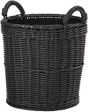 HUBERT Black Display Basket - 14" Dia x 18" H