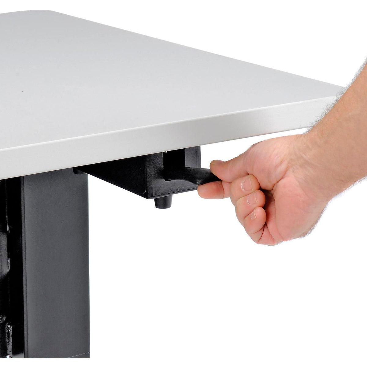 Flip-Top Training Table by Global Industrial – Laminate, Gray, Model 695219