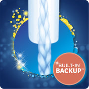 Pocket Pearl Plastic Tampons by Tampax – 18 Count (Pack of 1), Cotton, Model 201413