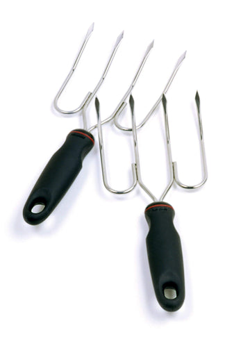 Norpro Poultry Lifters, Stainless Steel, Set of 2