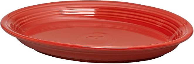 Homer Laughlin 458326 Scarlet 13.58 Oval Platter - 12 / CS