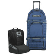 RIG9800 Pro Wheeled Gear Bag Blue Gray by OGIO – 42.5" H x 16" W x 15.5" D, Nylon, Blue Gray, Model 801003.35