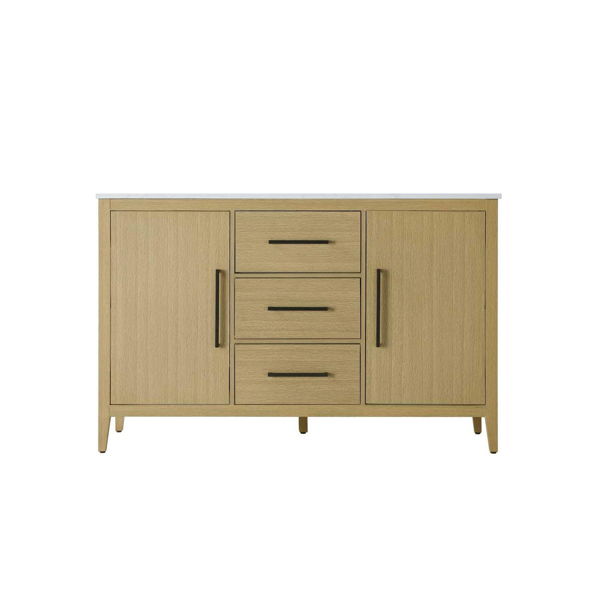 Honey Brown Millie Bathroom Vanity by by Elegant Lighting – Solid wood and MDF, Honey Brown, Model VF29354DMHB