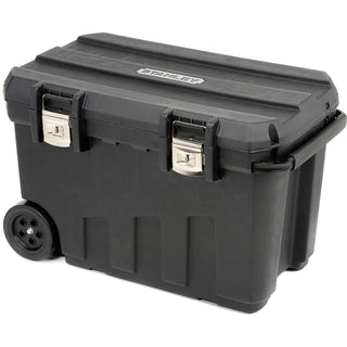 24 Gallon Mobile Tool Chest by STANLEY – 24 Gallon, 24.0 gallons, Plastic, Black/Yellow, Model 14C636