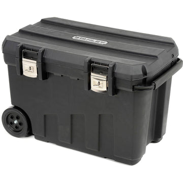 24 Gallon Mobile Tool Chest by STANLEY – 24 Gallon, 24.0 gallons, Plastic, Black/Yellow, Model 14C636