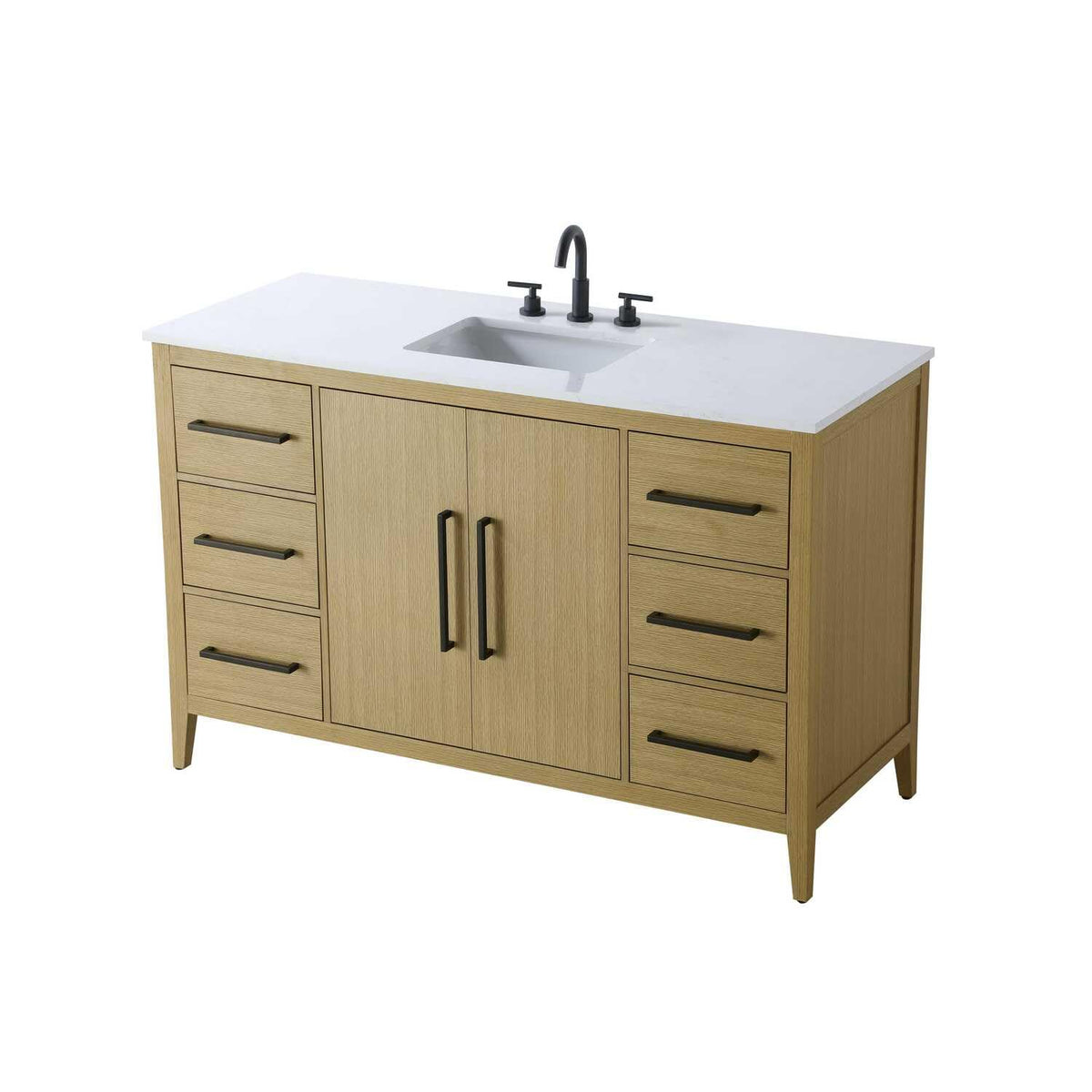 Millie Bathroom Vanity Honey Brown by Lighting Design – Wood, Honey Brown, Model VF29354MHB