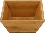 G.E.T. Enterprises Bamboo Square Bamboo Bowl Set with Liner Bamboo Bamboo Bowl Collection BWL-7-BAM (Pack of 3)