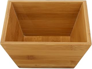 G.E.T. Enterprises Bamboo Square Bamboo Bowl Set with Liner Bamboo Bamboo Bowl Collection BWL-7-BAM (Pack of 3)
