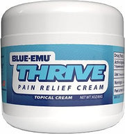 BLUE-EMU Thrive Pain Relief Cream with Tripelennamine HCl 0.5%, 3 oz Jar