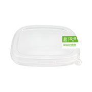 Responsible Products 32-48 oz Clear Lids (50 Count) / Clear / Casual Bowls