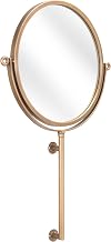 Zuo Bernis Mirror Brass, Brass Wall Decor, Modern Style, Wall Mount, Steel, Vertical only, Decor Mirrors, 19.3" W x 2.4" D x 30.3" H