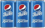 Pepsi Real Sugar, 7.5 fl oz. mini cans (6 Pack)