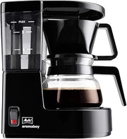 1015 Aromaboy Filter Coffee Machine, 2 Cups, Glass Pot, Automatic Switch-Off black by Melitta
