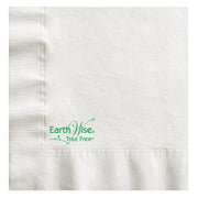Earth Wise Tree Free Beverage Napkin by Hoffmaster – 10" x 10", Paper, White, Pack of 3000, Model 760204