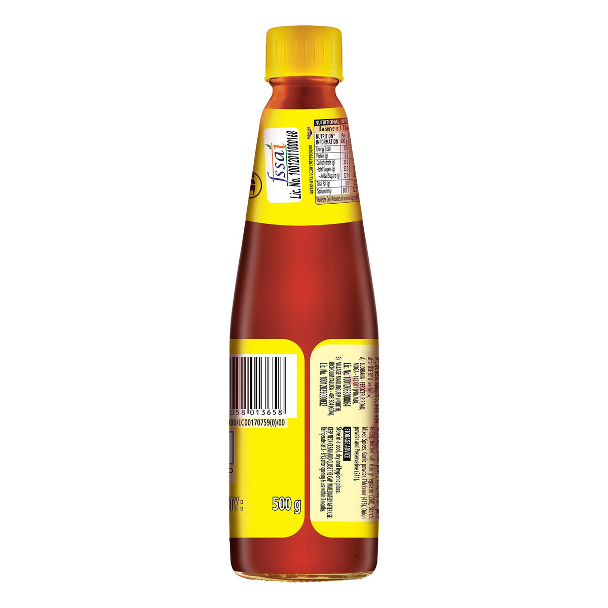 Hot & Sweet Tomato chilli sauce 500g by Maggi – 1.1 Pound (Pack of 1), Model 8901058117783