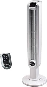 Lasko Oscillating Tower Fan with Remote Control - 36" - 2510 - White