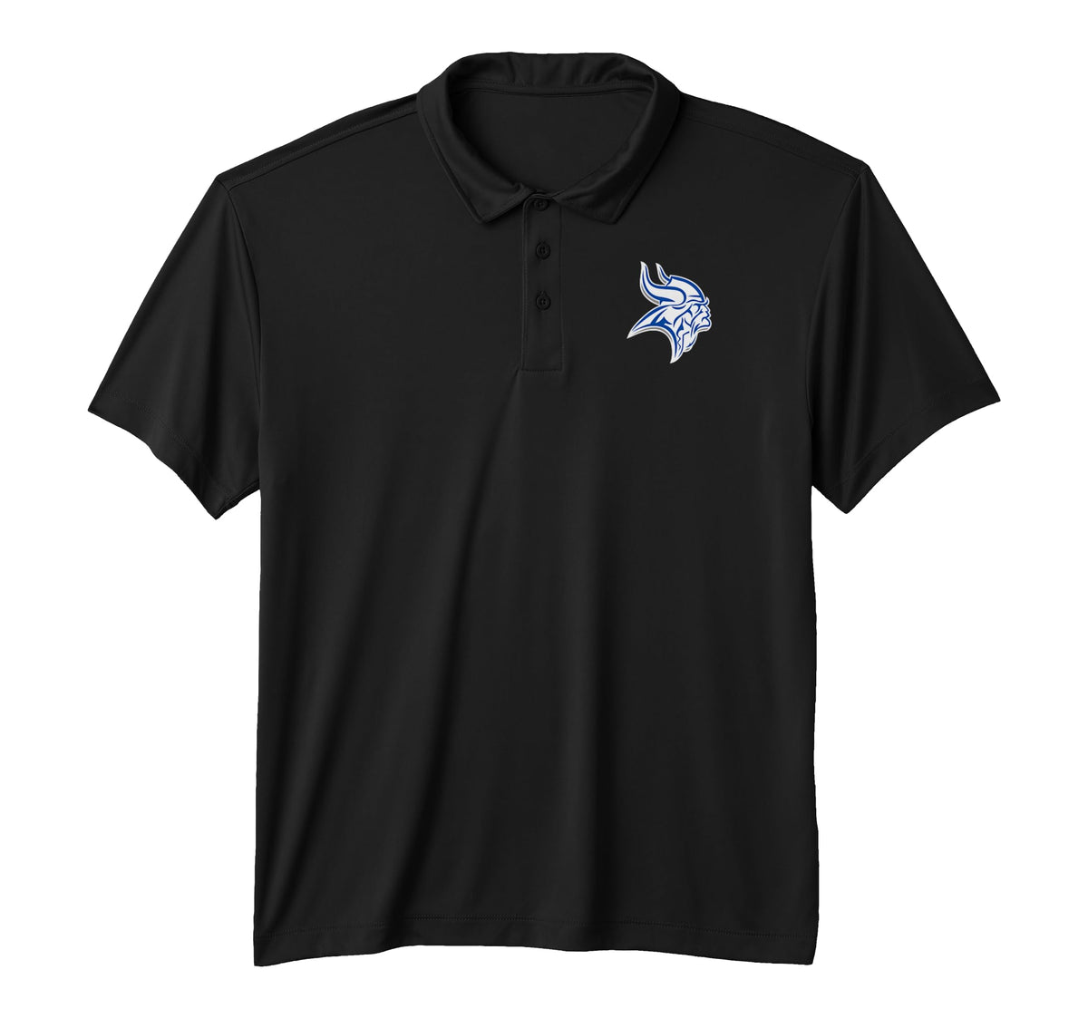 Curtis Vikings Performance Polo Shirt by Curtis, University Place, WA 98466 – Polyester, Parent, Model PDT22MR21DH