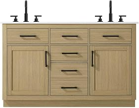 Alden Bathroom Vanity Honey Brown