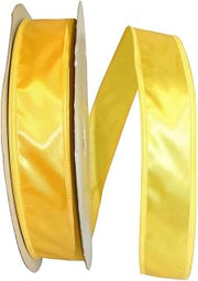 Reliant Ribbon Dyna Satin Ez Wired Edge Ribbon, 1-1/2 Inch X 100 Yards, Yellow