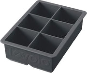 Tovolo Ice Cube Tray King Charcoal