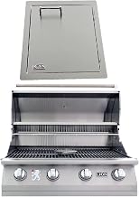 Best of Backyard L-60000 Built in BBQ NG with Vertical Door w/Towel Rack