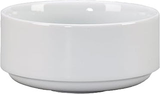 AL-4S Alpine Stacking Bouillon Cup, 4", 10 oz., Bright White (Pack of 36)