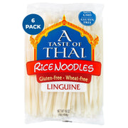 A Taste of Thai Linguine / 1 Pound (Pack of 6) / Medium Width Noodle