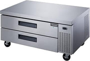 Dukers DCB52-D2 Chef Base Refrigerator with 2 Drawers 52"