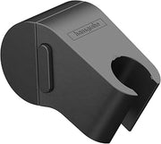 hansgrohe WallStoris Modern Handheld Shower Head Holder in Matte Black, 27917670