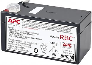 Genuine UPS Replacement Battery RBC35 for Models BE350G, BE350C | Genuine APC replacement battery for Back-UPS models BE350G, BE350C.Factory tested. Easy DIY install. 2-yr warranty