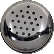 American Metalcraft 12 oz Cheese Shaker Top w/Large Round Holes, Silver (3312T)