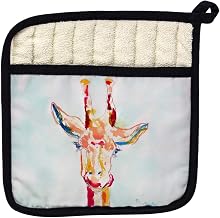 Betsy Drake PT048 Giraffe Pot Holder