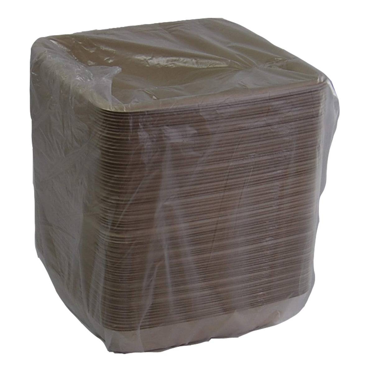 Pulp 48 oz Square Container by Sabert – 48 oz., 48.0 ounces, Plastic, Natural, Pack of 300