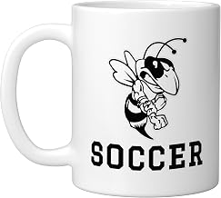 Bloomfield High School Cardinals Soccer Ceramic Mug, White, 11oz