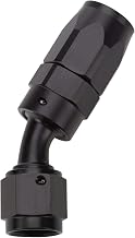 Reusable Hose End Black 30 Deg Elbow -12