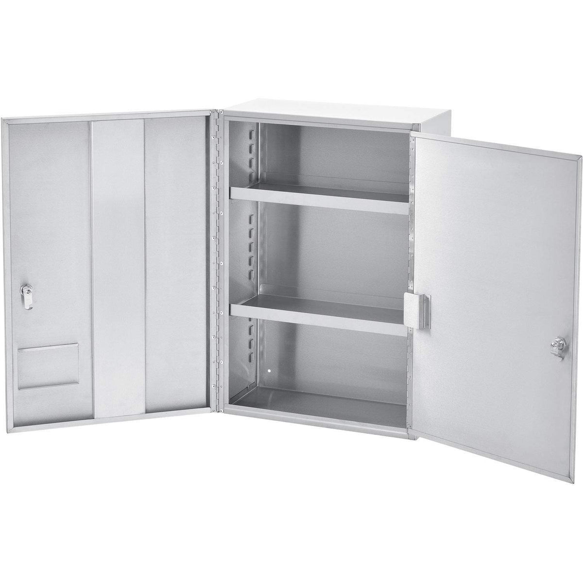 Global Industrial Stainless Steel / 8"L x 16"W x 24"H / Industrial Safety Storage Cabinets