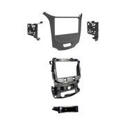 Double DIN Dash Kit for Chevrolet Cruze 2016 by Metra – Plastic, Black, Model 99-3020B