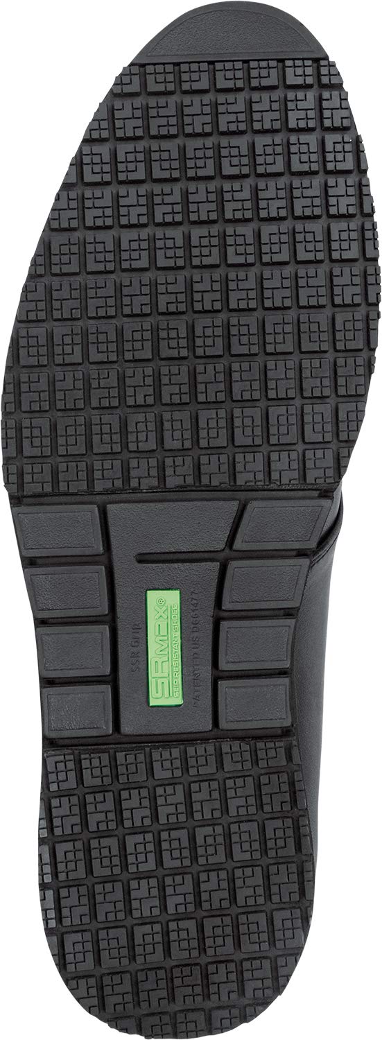 Mens Black Beaufort MaxTrax Soft Toe SRO Dress Shoe 16.0 EW by SR Max – 16 X-Wide, Polyurethane, Black, Model Sr Max Beaufort