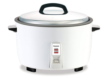 SR-GA421FH 23 Cup Commercial Automatic Rice Cooker with Non-Stick Pan by Panasonic – 4.2 liters, Aluminum, White, Model SRGA421FH