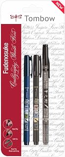 Tombow Fudenosuke Fude Brush Pen / Soft & Hard & Twin Tips / Value set