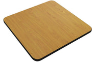 Flash Furniture Natural/Walnut / 30" Square / Reversible Laminate Tables