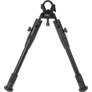Picatinny Style/Weaver Style Clamp Bipod with Extendable Legs 6.7""-7.5""" by Barska – Medium Height, Blend, Matte Black, Model AW11890