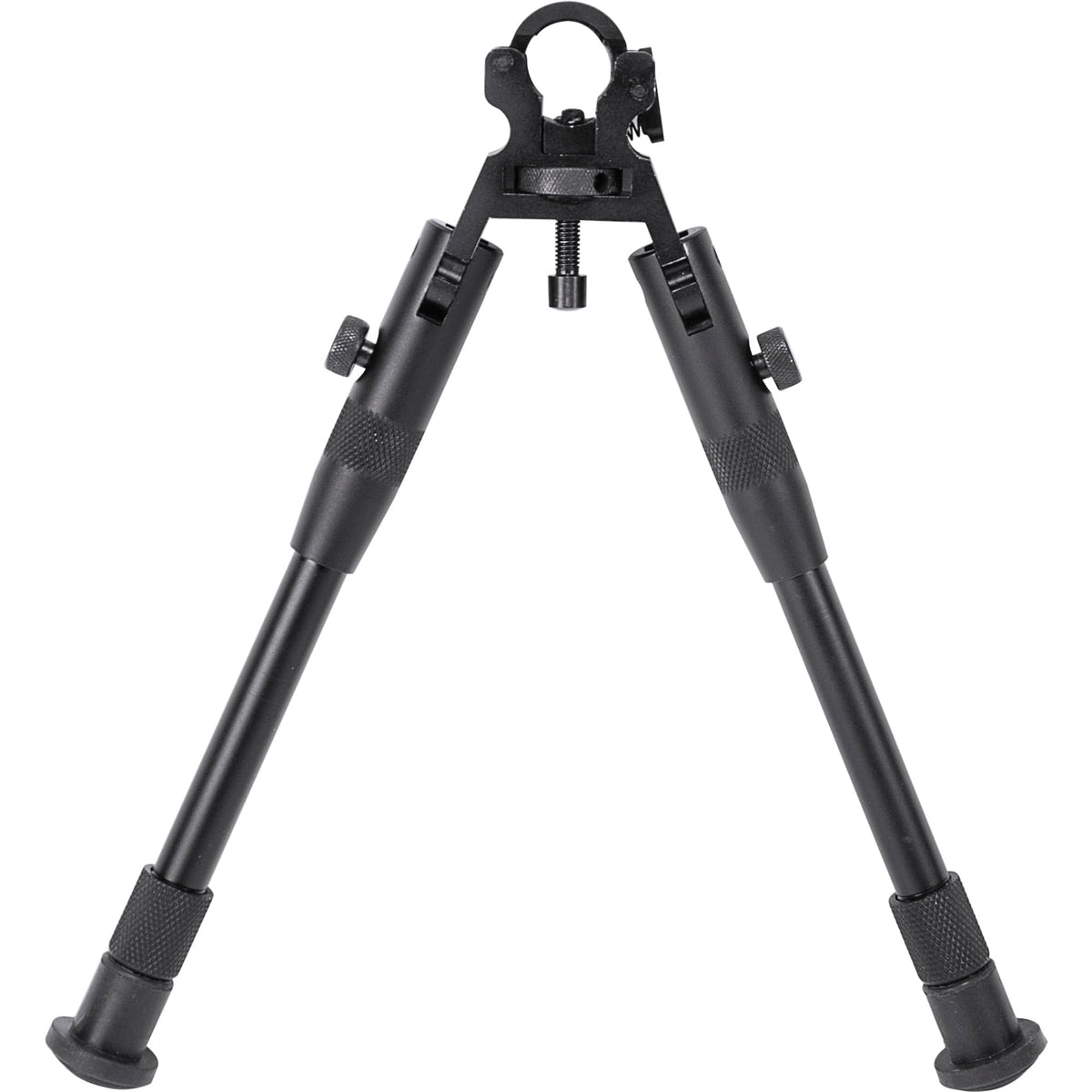Picatinny Style/Weaver Style Clamp Bipod with Extendable Legs 6.7""-7.5""" by Barska – Medium Height, Blend, Matte Black, Model AW11890