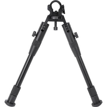 Picatinny Style/Weaver Style Clamp Bipod with Extendable Legs 6.7""-7.5""" by Barska – Medium Height, Blend, Matte Black, Model AW11890