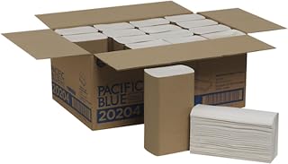 Georgia Pacific 20204 Multifold Towels Paper Band White 9¼ x 9½ 250 ct/pk 16 Pk/Cs