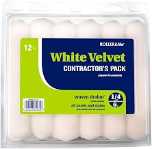 RollerLite 6" x 1/4" Dralon Woven Mini Roller Cover Refill, 12/Pack 10/Case