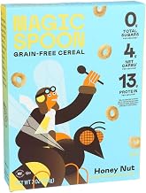 Magic Spoon Grain-Free Cereal, Honey Nut, High Protein, Kosher, Keto Friendly, Gluten Free, 7 Ounce (Pack of 8)