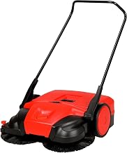 Bissell 31" Battery Powered Triple Brush Push Power Sweeper, 13.2 Gal. Capacity